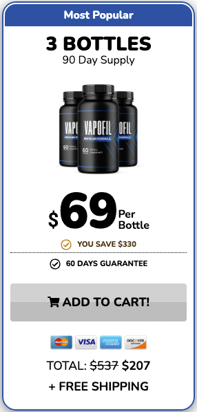 VapoFil 3 bottle package